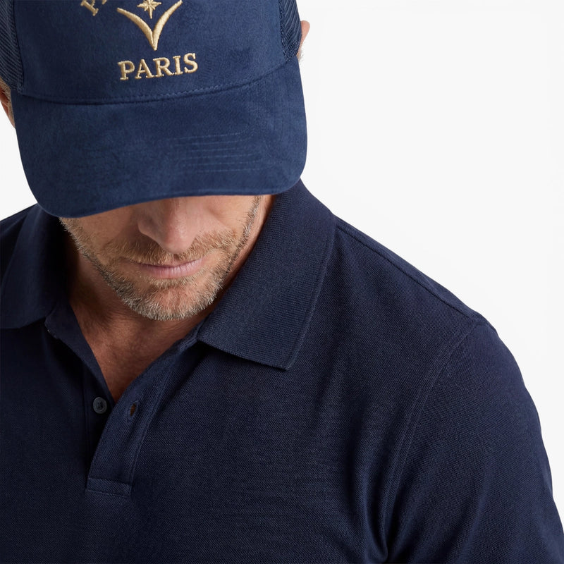 Worn · brim detail
