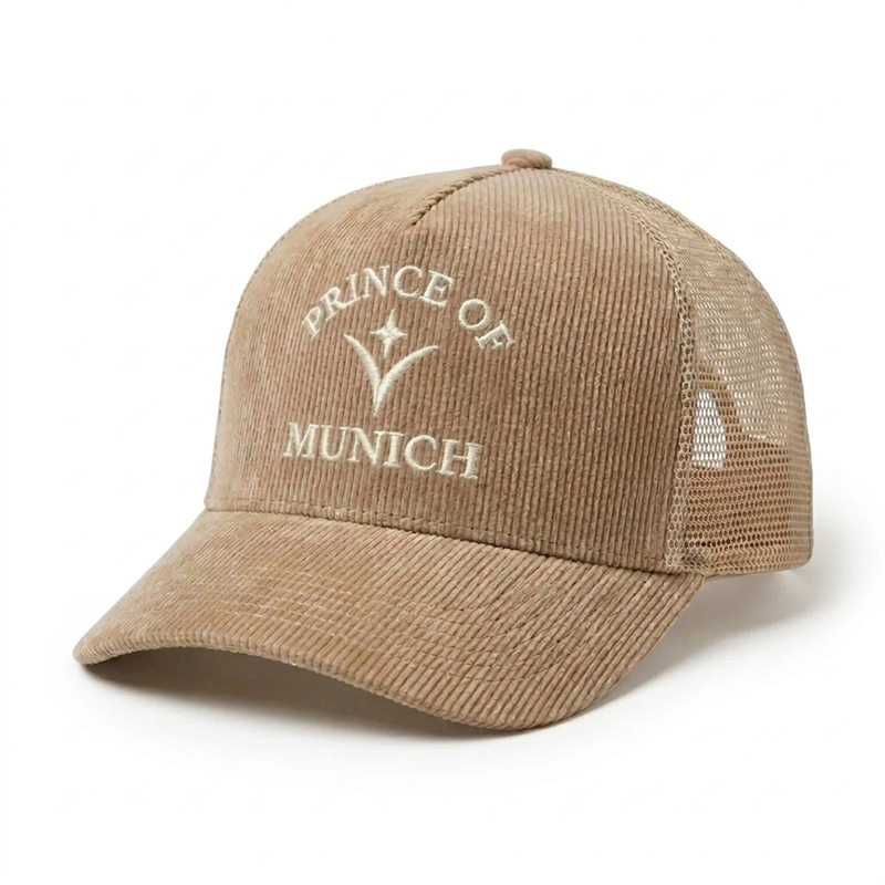 Prince of Munich Sand Beige - studio on white
